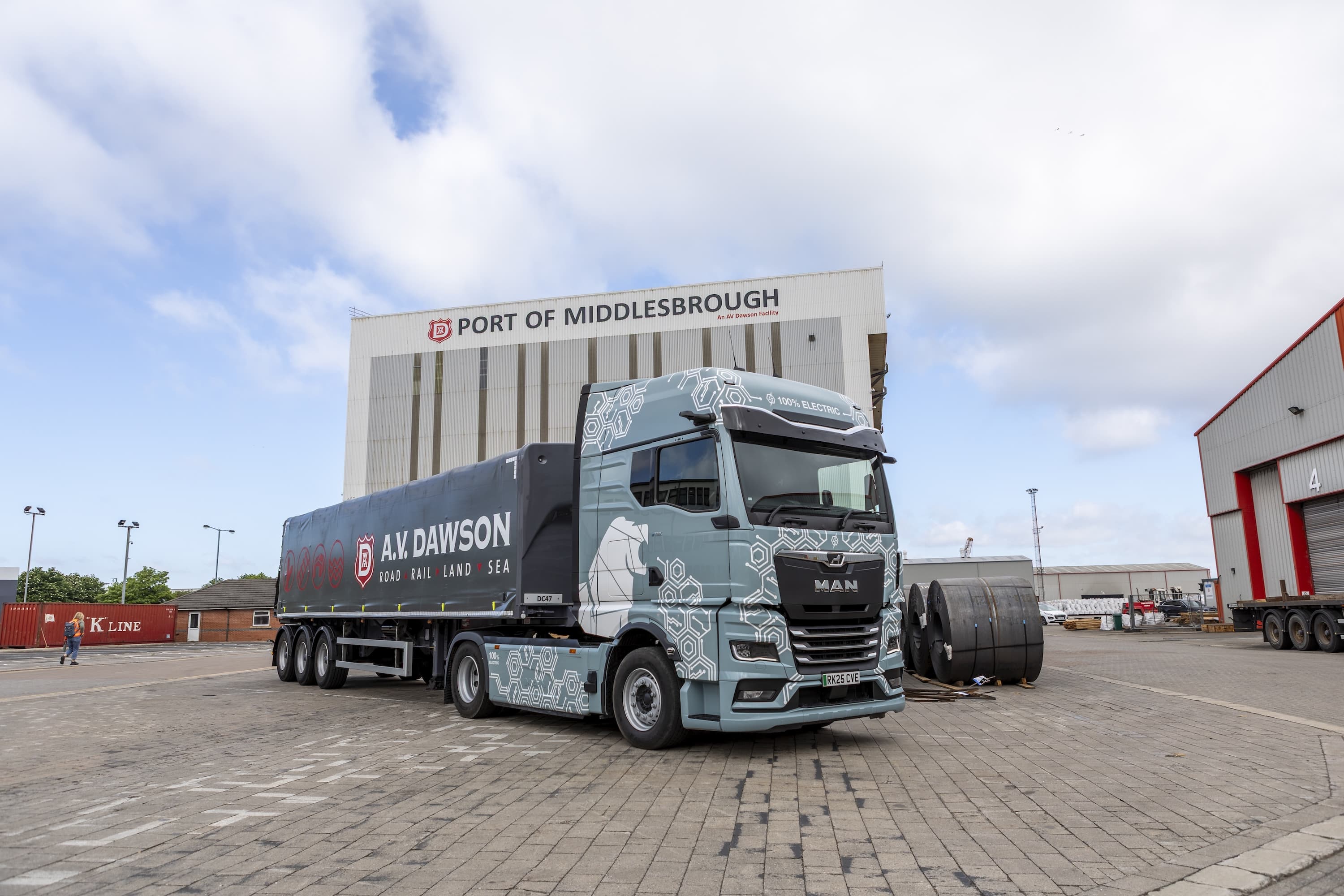 A.V. Dawson at Port of Middlesbrough